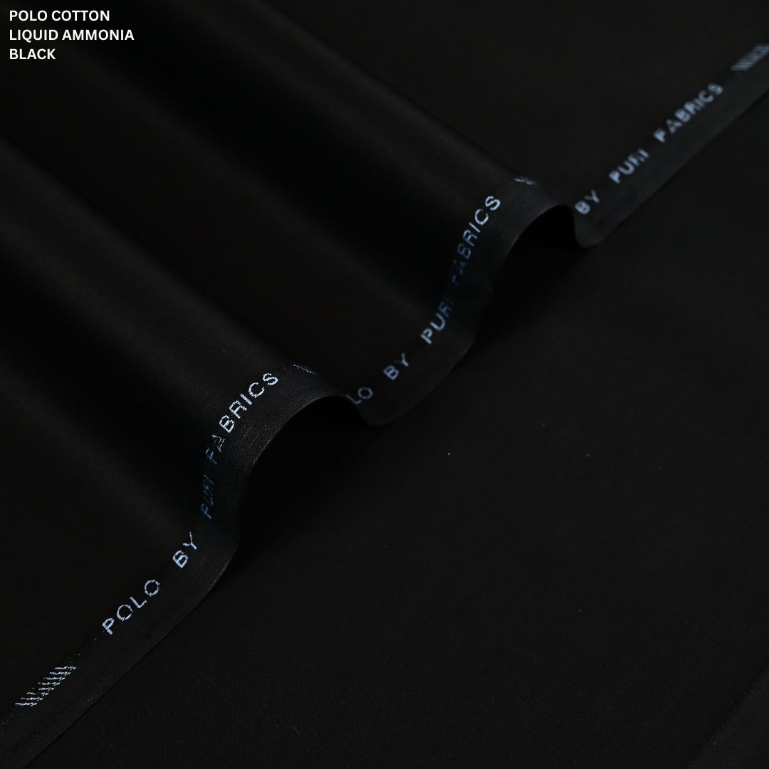 Polo Cotton - Liquid Ammonia Finish