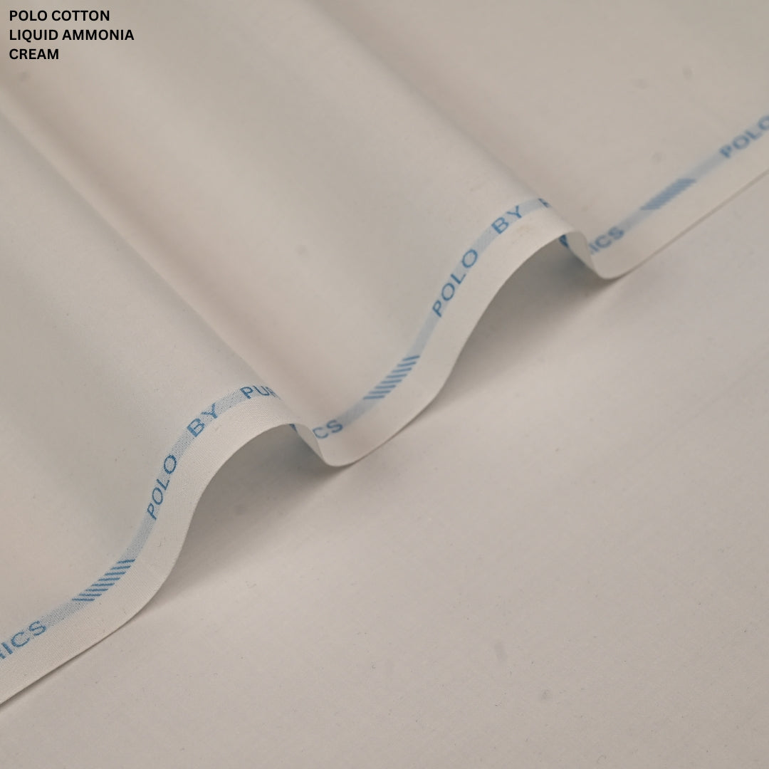 Polo Cotton - Liquid Ammonia Finish