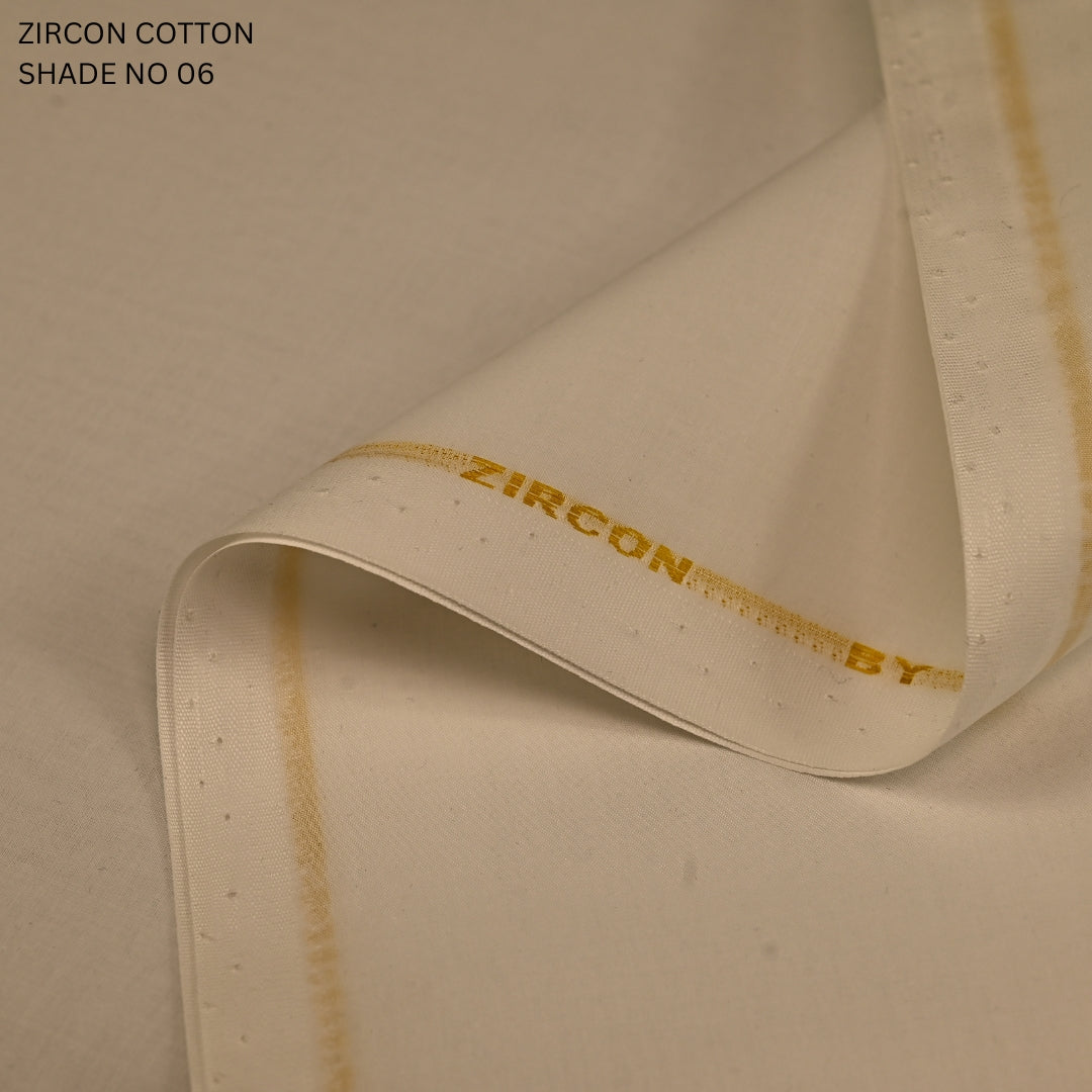 Zircon Cotton - Stiff Finish
