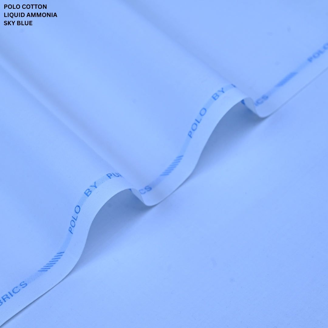 Polo Cotton - Liquid Ammonia Finish