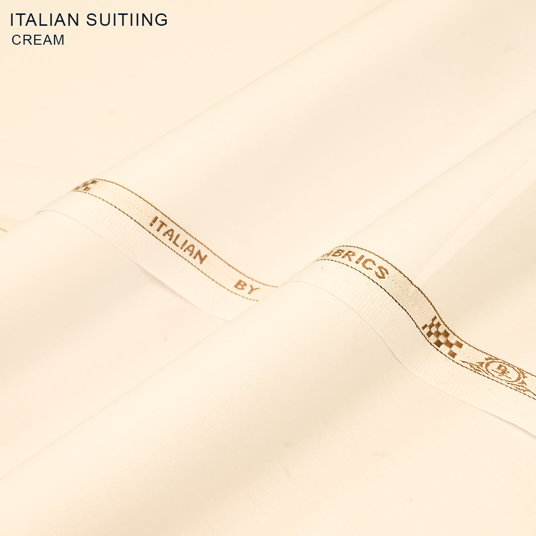 Italian Suiting - Premium Wash & Wear