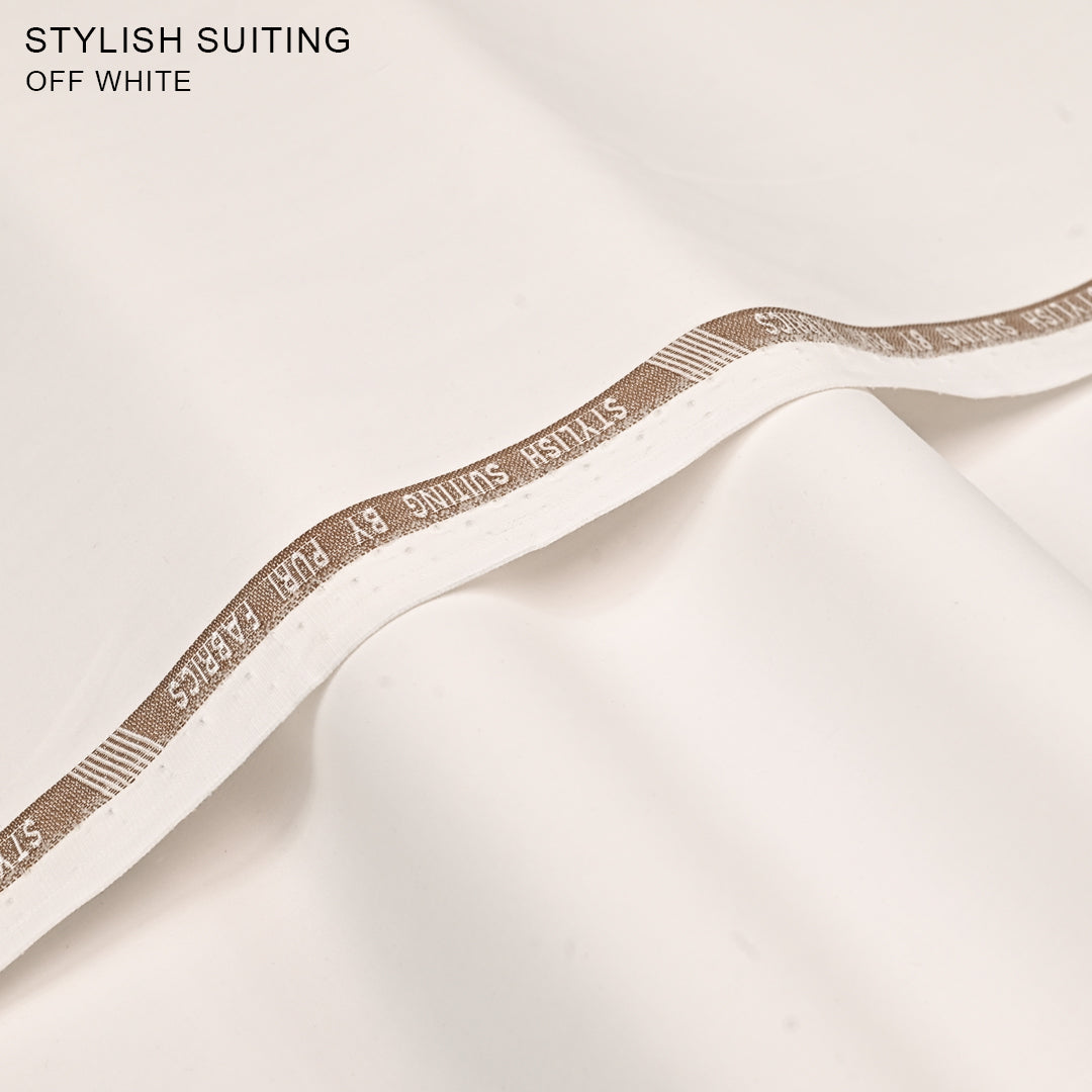 Stylish Suiting - 100% Egyptian Wash & Wear