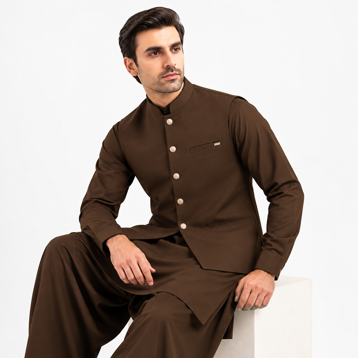 Ronaldo Suiting- Suit + Waistcoat (Winter Wash & Wear)