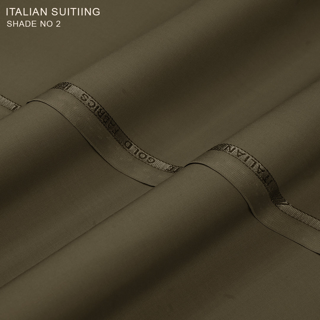 Italian Suiting - Premium Wash & Wear