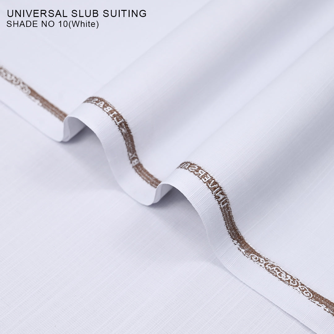 Universal Slub Suiting - Self Design