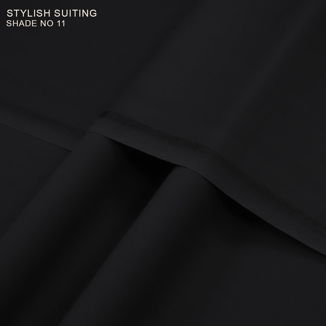 Stylish Suiting – Luxurious Wash & Wear (Liquid Ammonia Finish)
