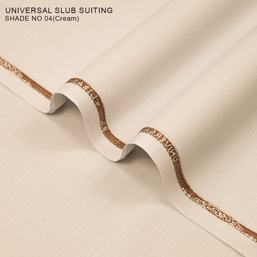 Universal Slub Suiting - Self Design