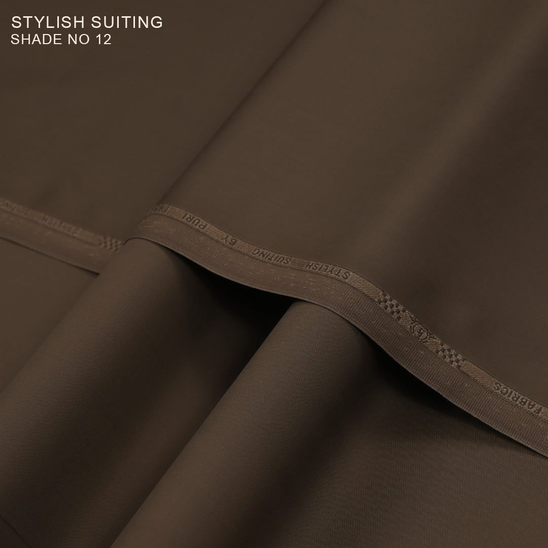 Stylish Suiting – Luxurious Wash & Wear (Liquid Ammonia Finish)