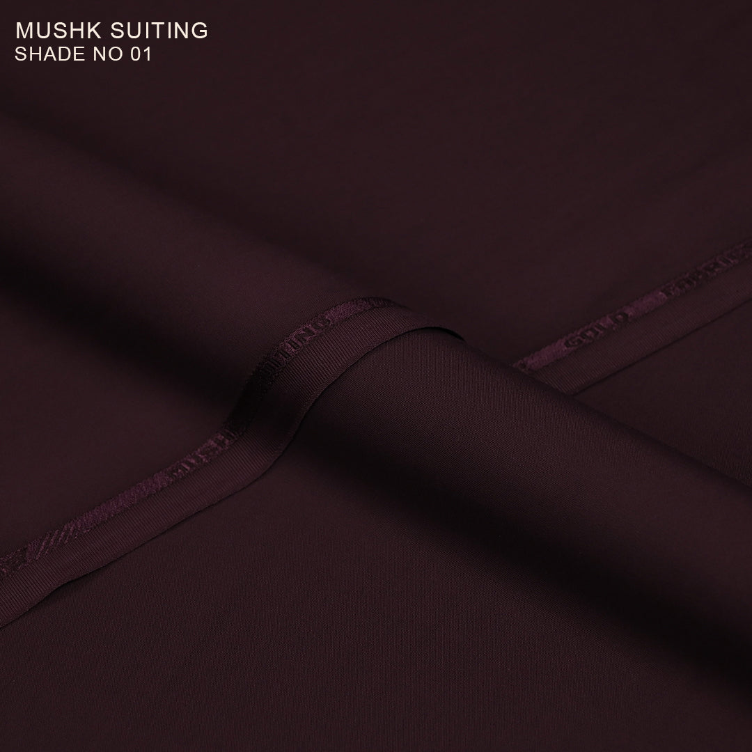 Mushk Suiting Wash & Wear