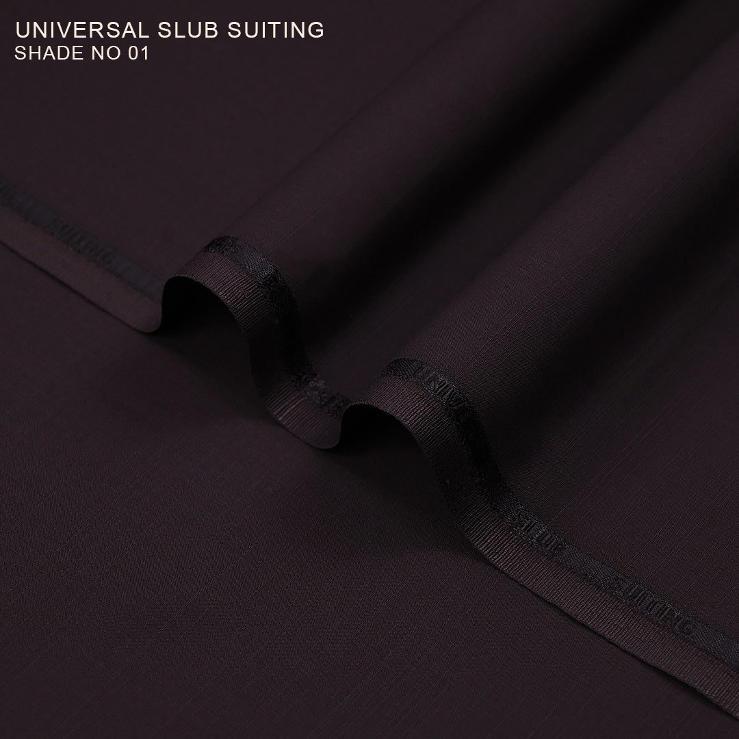 Universal Slub Suiting - Self Design