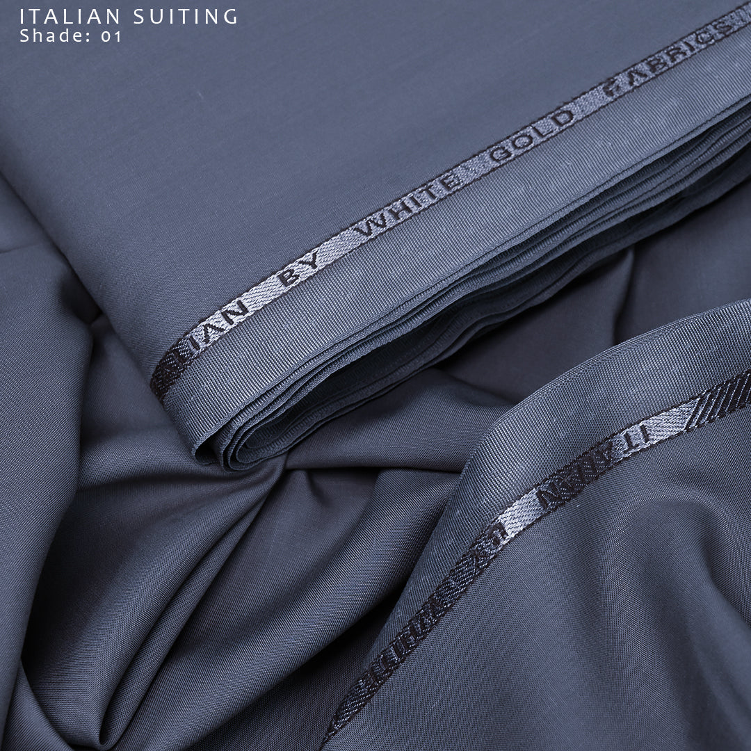 Italian Suiting - Premium Wash & Wear