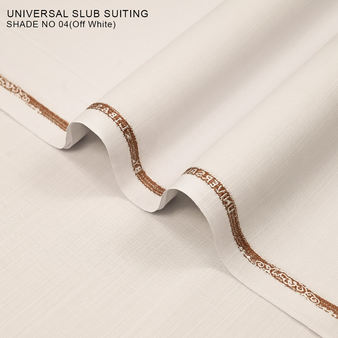 Universal Slub Suiting - Self Design