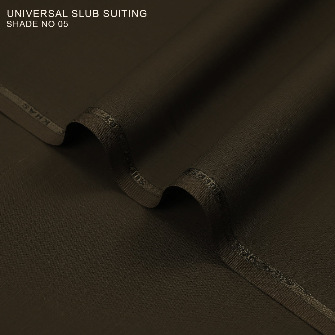 Universal Slub Suiting - Self Design