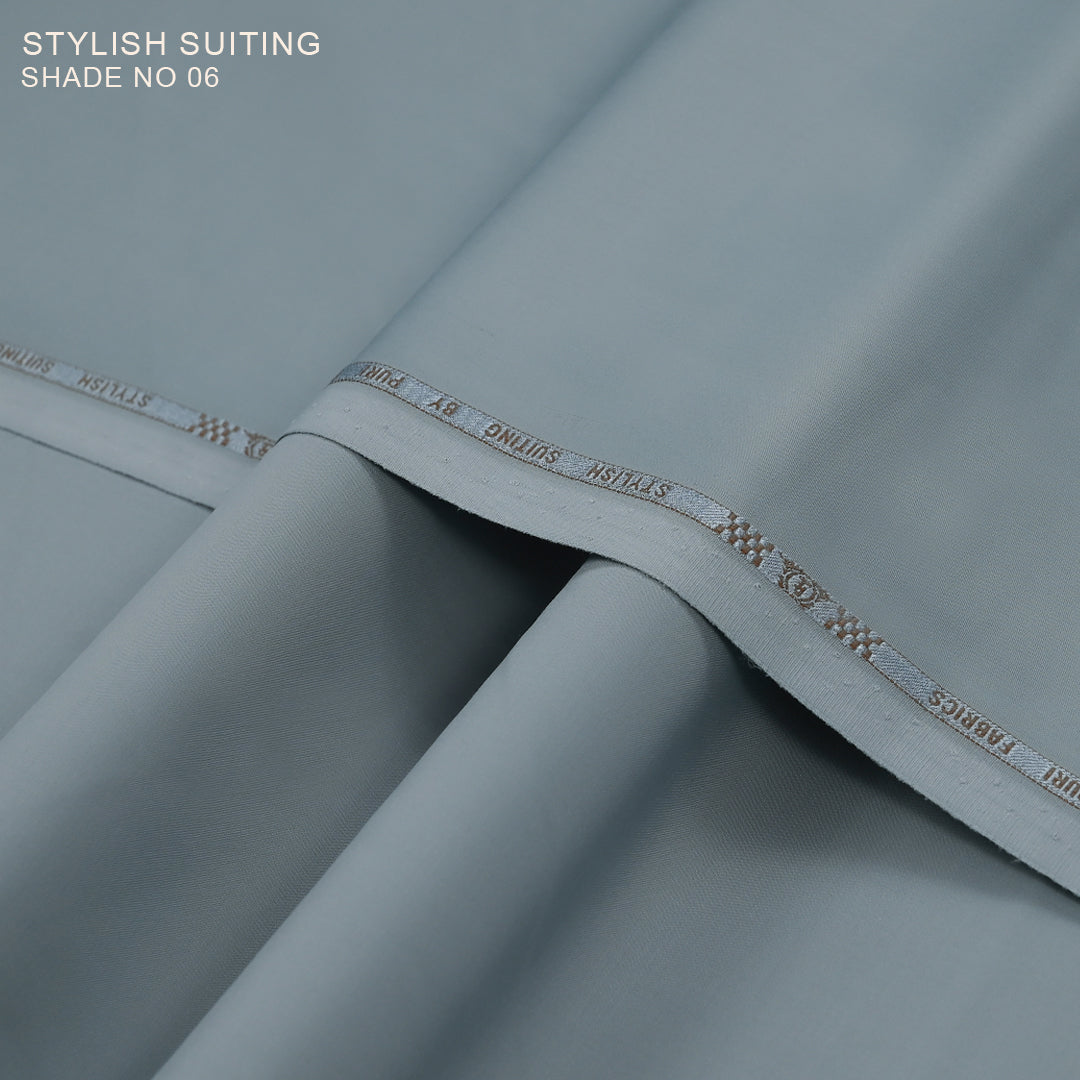 Stylish Suiting – Luxurious Wash & Wear (Liquid Ammonia Finish)
