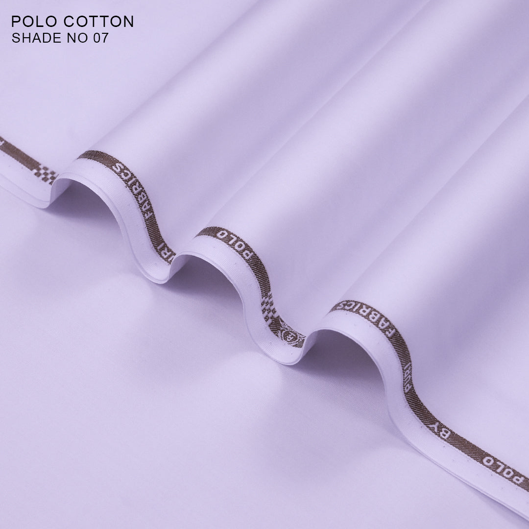 Polo Cotton - Liquid Ammonia Finish
