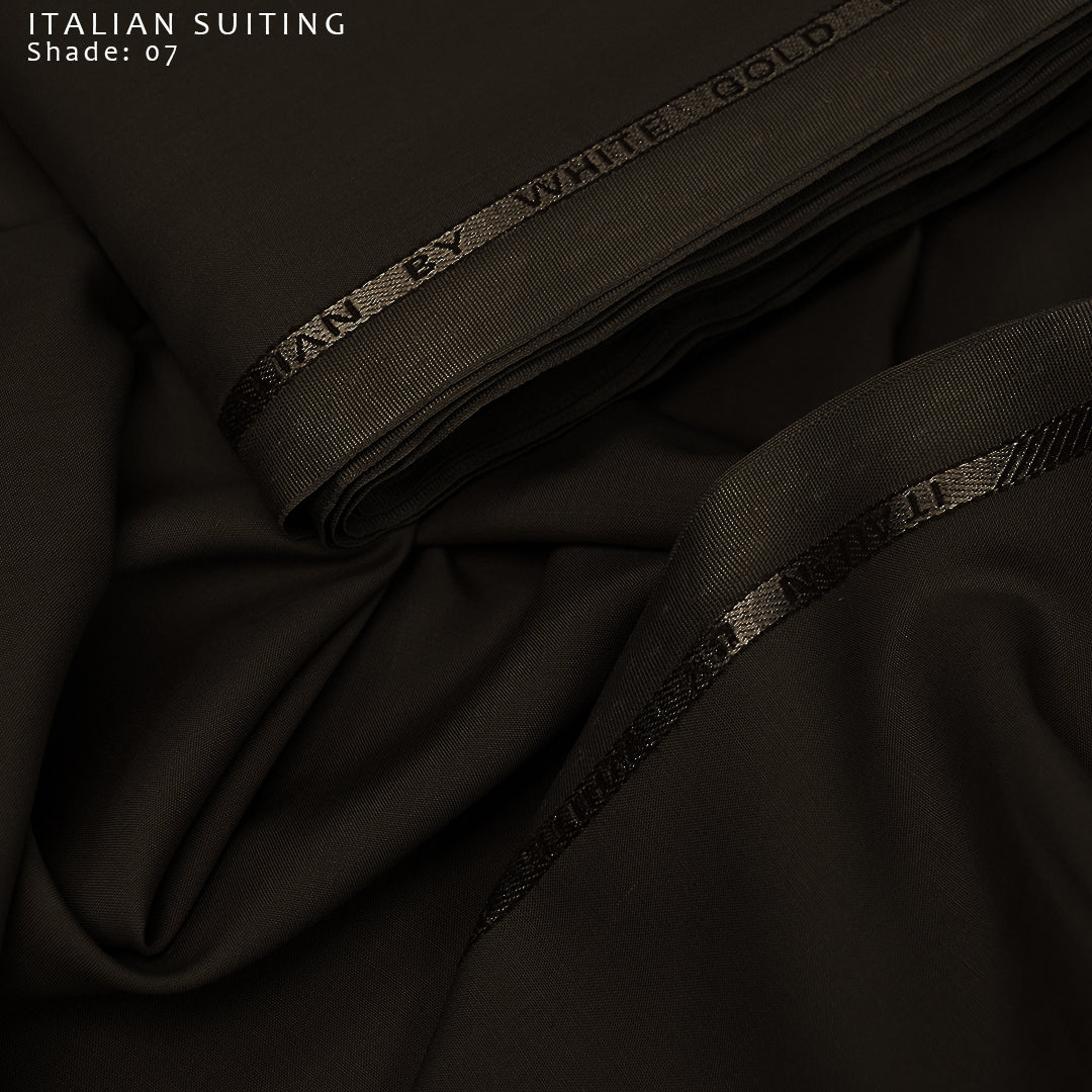 Italian Suiting - Premium Wash & Wear