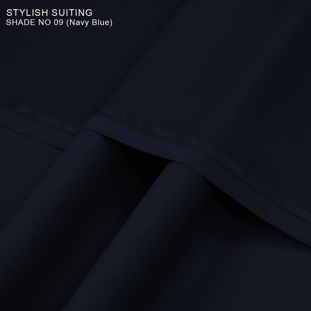 Stylish Suiting – Luxurious Wash & Wear (Liquid Ammonia Finish)