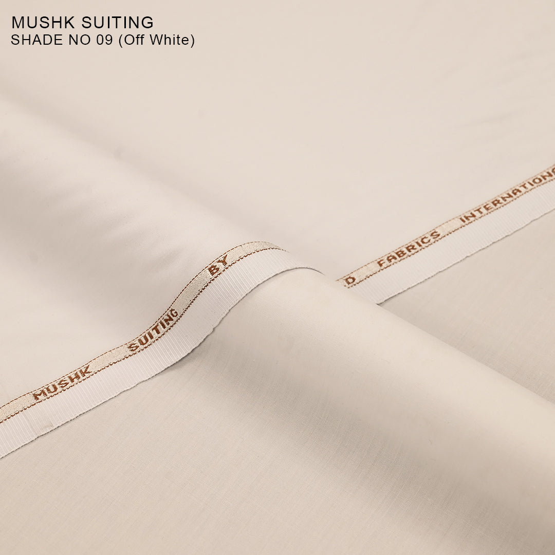 Mushk Suiting Wash & Wear