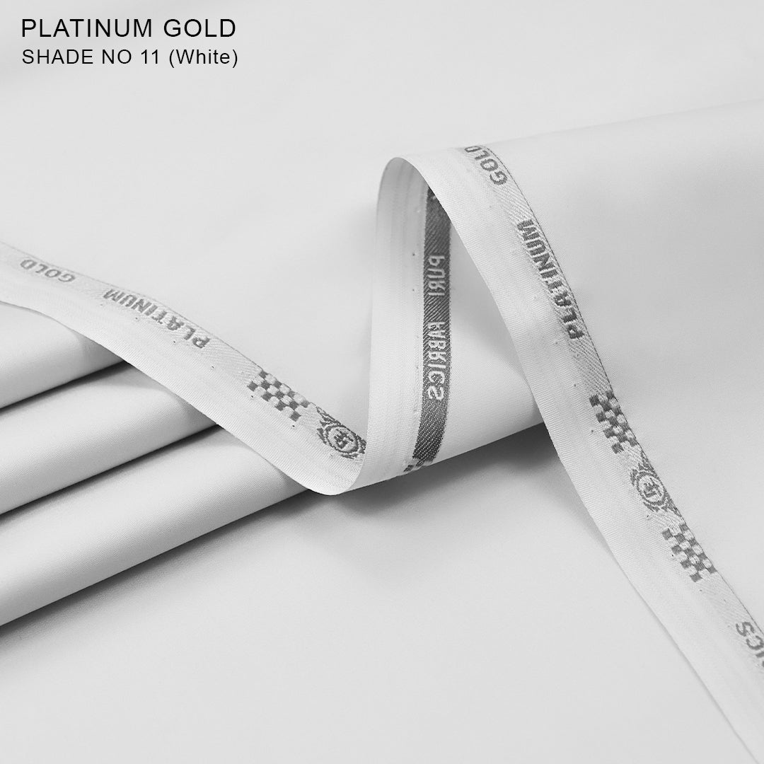 Platinum Gold Cotton - Liquid Ammonia Finish