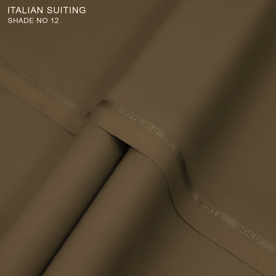 Italian Suiting - Premium Wash & Wear