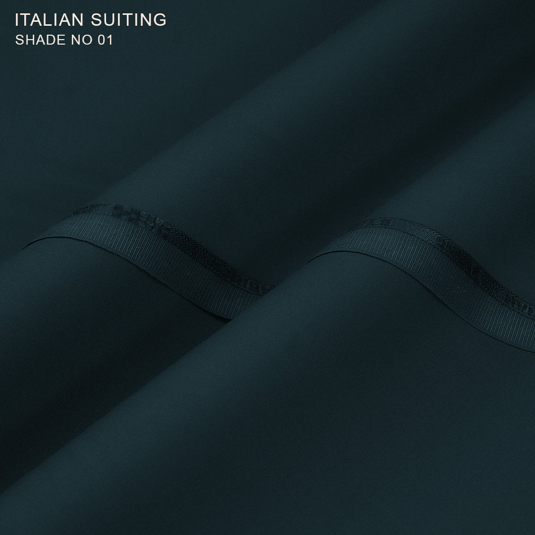 Italian Suiting - Premium Wash & Wear