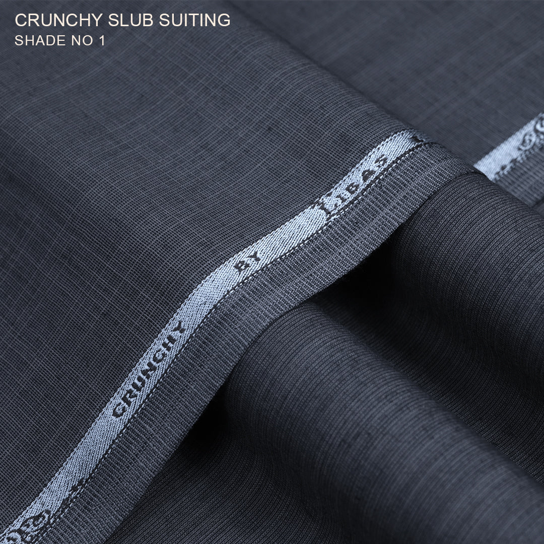 Crunchy Slub Suiting