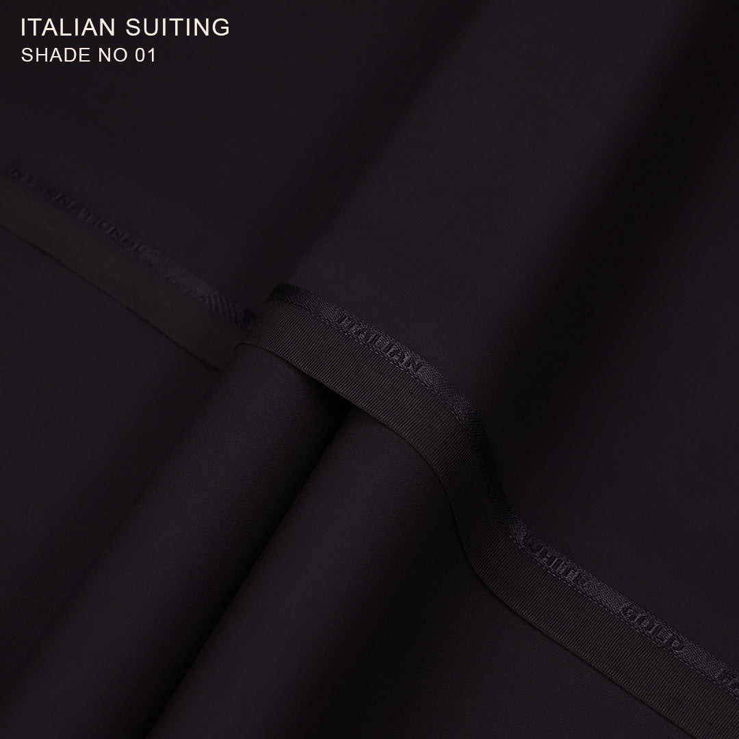 Italian Suiting - Premium Wash & Wear