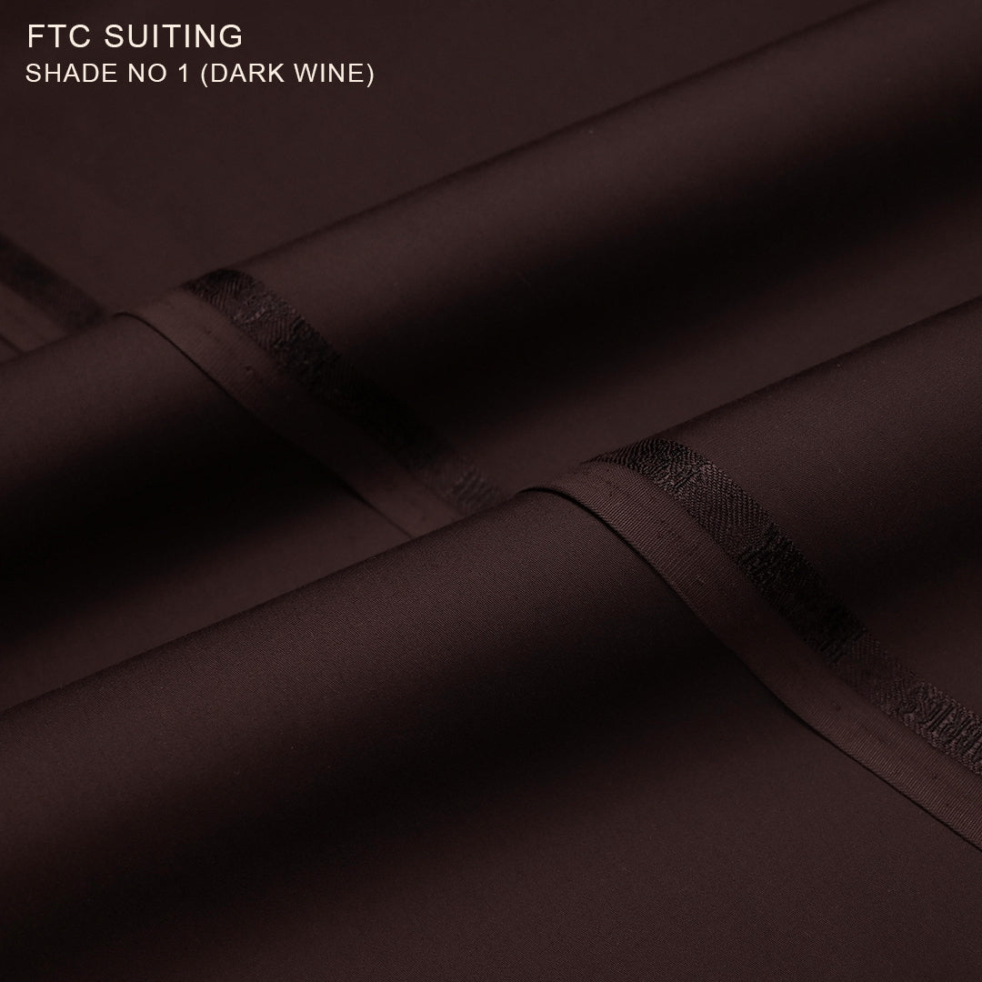 FTC Suiting – Luxurious Finish Wash & Wear