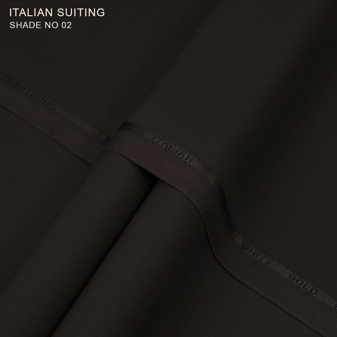 Italian Suiting - Premium Wash & Wear