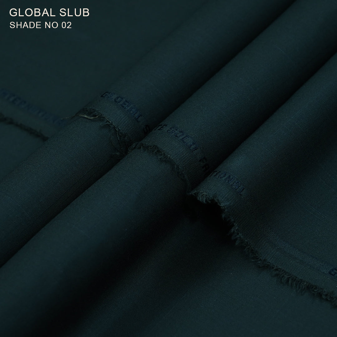 Global Slub-Design Wash & Wear