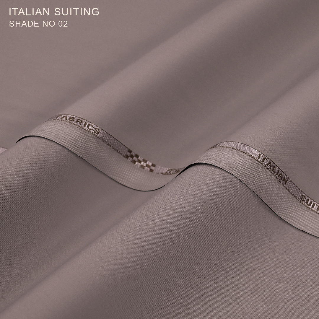 Italian Suiting - Premium Wash & Wear