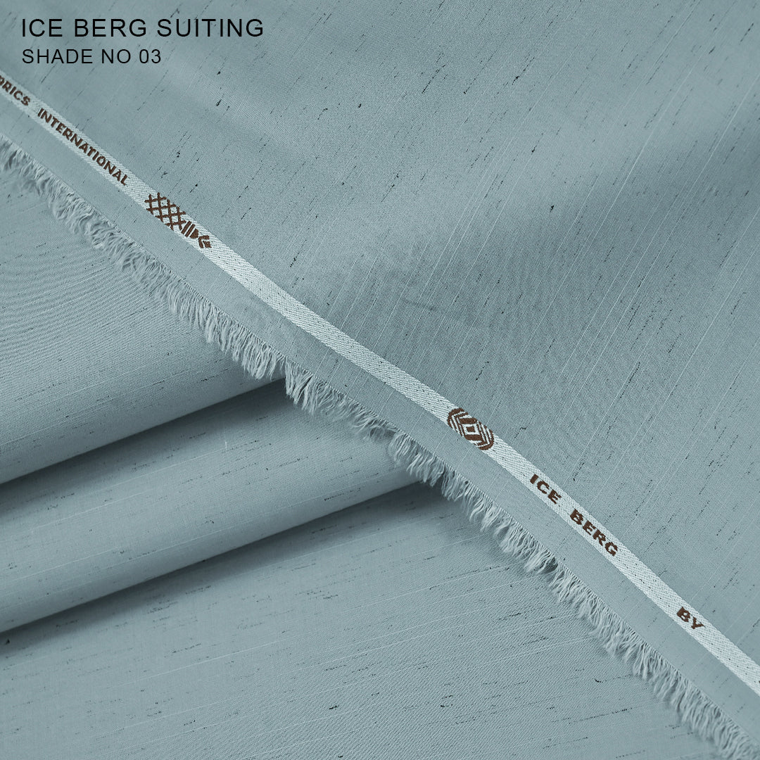 Ice Berg Suiting – Texture Wash & Wear
