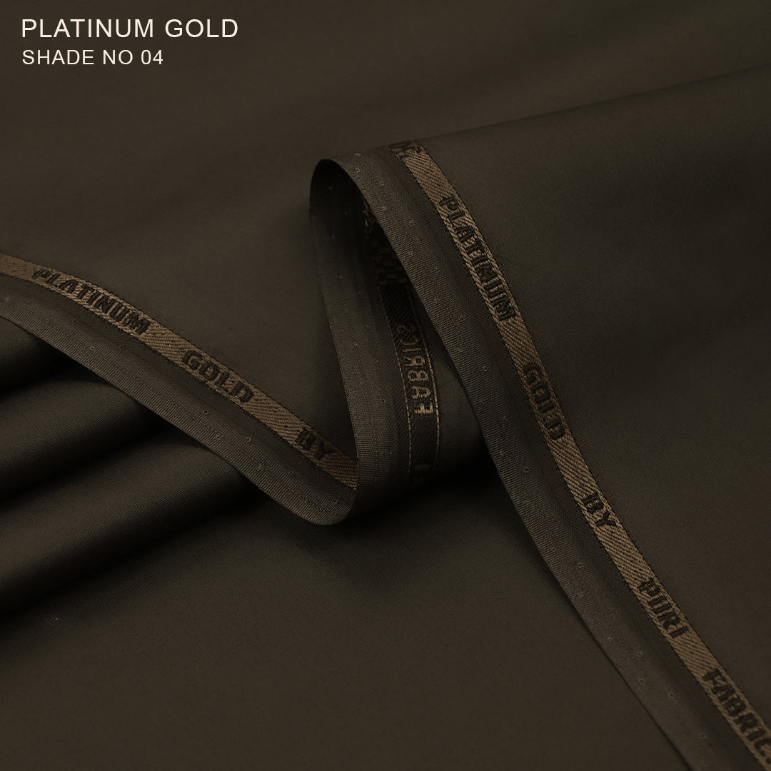 Platinum Gold Cotton - Liquid Ammonia Finish