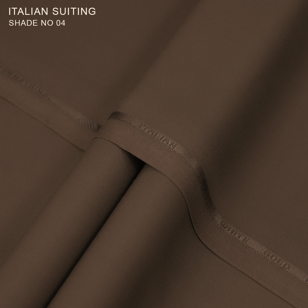 Italian Suiting - Premium Wash & Wear