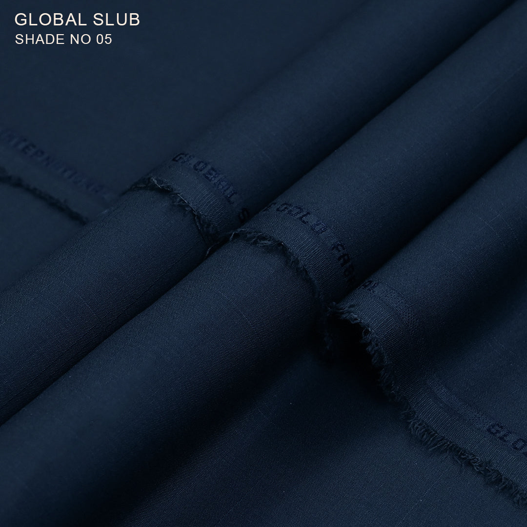 Global Slub-Design Wash & Wear
