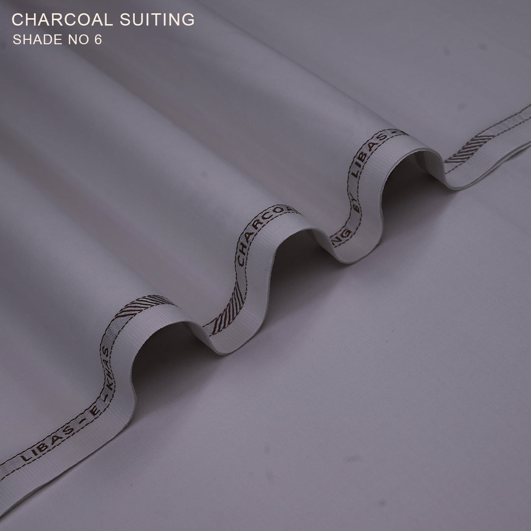Charcoal Suiting - Wash & Wear