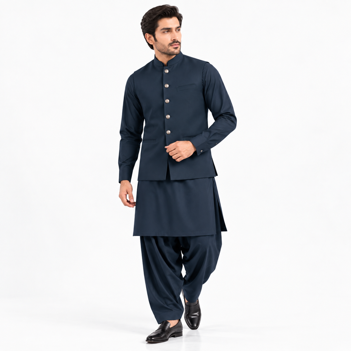 Shangrilla Suiting – Suit + Waistcoat (Winter Wash & Wear)